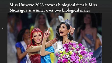 Biological Male Wins Miss Universe Pageant Again