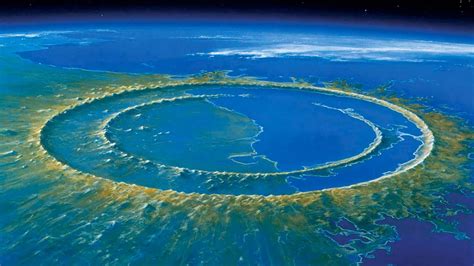 Creation Of Yucat N Yucat N Peninsula Chicxulub Asteroid Meteor