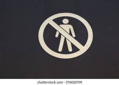 Do Not Lean On Wall Sign Stock Vector Royalty Free 2211552789