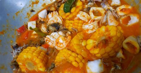 Resep Seafood Saus Padang Enak Dan Sederhana Ala Rumahan Cookpad