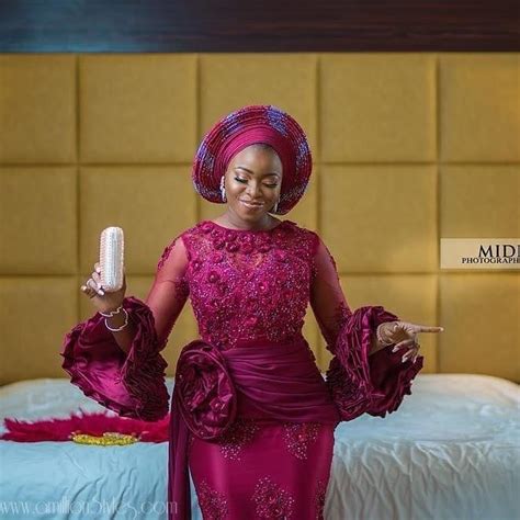 12 Latest Lace Asoebi Dresses A Million Styles Nigerian Lace Styles Lace Dress Styles