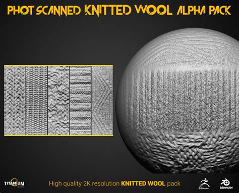 Knitted Wool Alpha Pack K Flippednormals