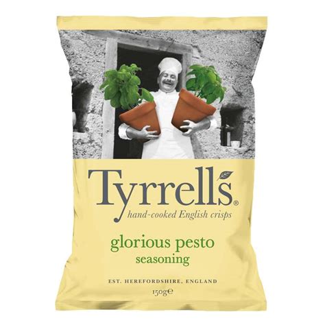 Chips Pesto Et Parmesan Tyrrell S 150 G La Belle Vie Courses En