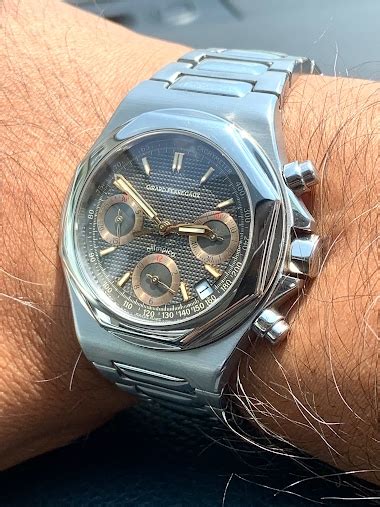 Girard Perregaux Laureato Olimpico 8017 Grey Dial On Steel