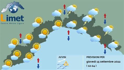 Meteo Liguria Oggi E Domani Ancora Possibili Piogge E Temporali