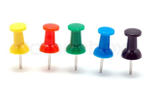 Push Pin Stock Image Colourbox