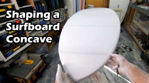 How To Shape A Surfboard Concave Pov Gopro Youtube