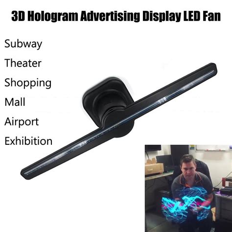 D Hologram Advertising Display Led Fan Ziyuo Fy D Ad Holographic Imaging D Naked Eye Led Fan