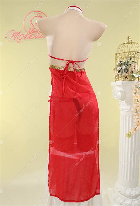 Women Purah Derivative Sexy Lingerie Set Costume TotK Halter Backless Top And Panty Set