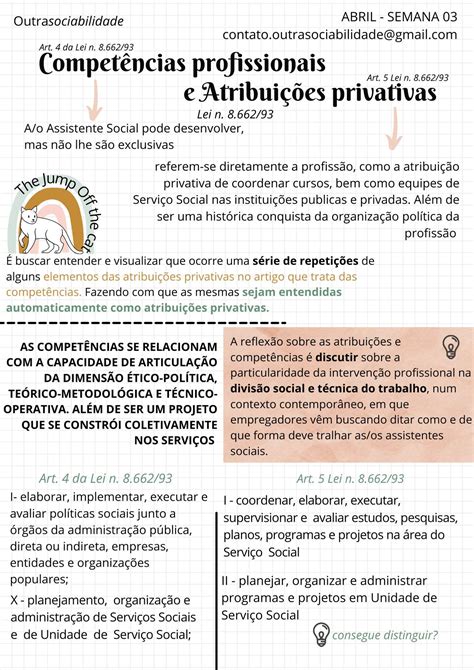 Competências E Atribuições Do Assistente Social LIBRAIN