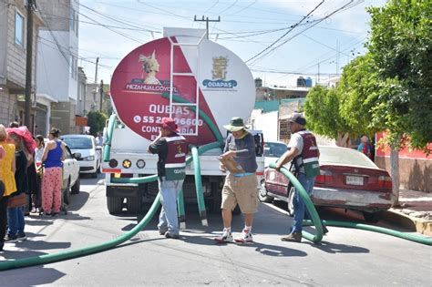 La Jornada Dejan Sin Agua Potable A 140 Mil Habitantes De Neza Por Fugas