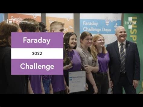 IET Faraday Challenge Day 2021 22 National Final Highlights YouTube