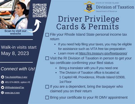 Driver Privilege Cards Ri Division Of Taxation