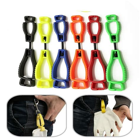 Glove Clip Holder Hanger Guard Labor Work Clamp Grabber Catcher Safety