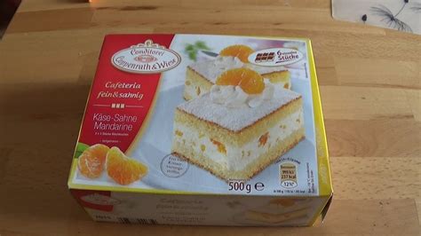 K Se Sahne Torte Coppenrath Und Wiese Kase Sahne Torte Mit Mandarinen