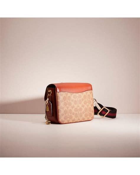 Coach Upcrafted Cassie Crossbody In Signature Canvas In Pink Lyst