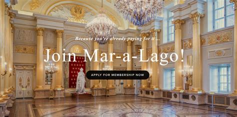 It’s Friday, so why not apply for a membership to Mar-a-Lago?