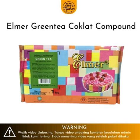 Elmer Compound Greentea Coklat Batang Gr Repack Lazada Indonesia