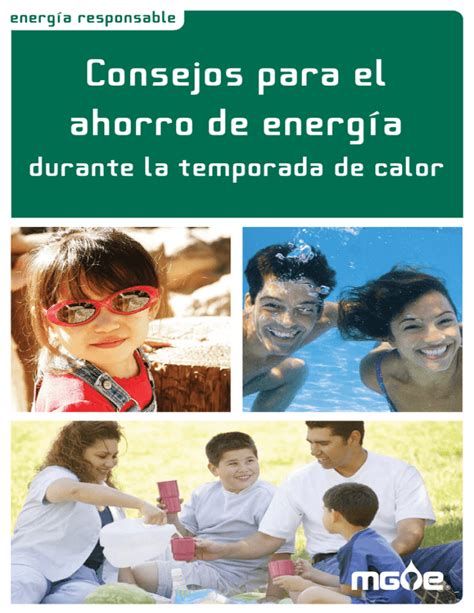 Consejos Para El Ahorro De Energía