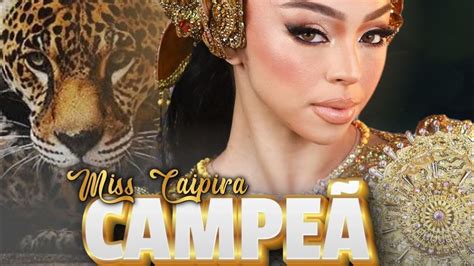 Jana Na Pontes Miss Caipira Tradi O Junina Campe O Internacional De