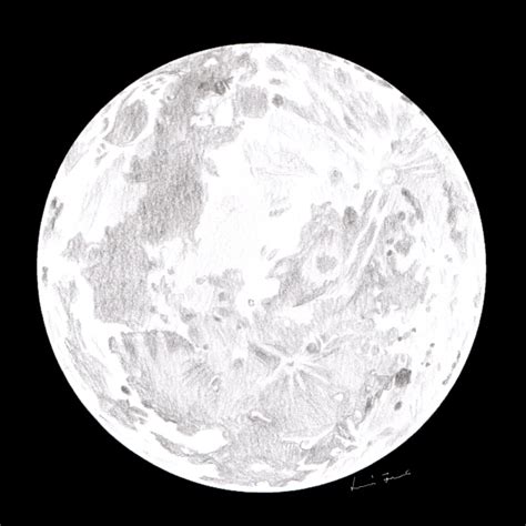 Moon Sketch At PaintingValley Explore Collection Of Moon Sketch