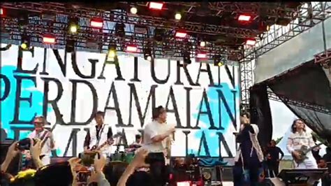 GIGI Ft Fadli Piyu PADI REBORN PERDAMAIAN Live PeaceSantren