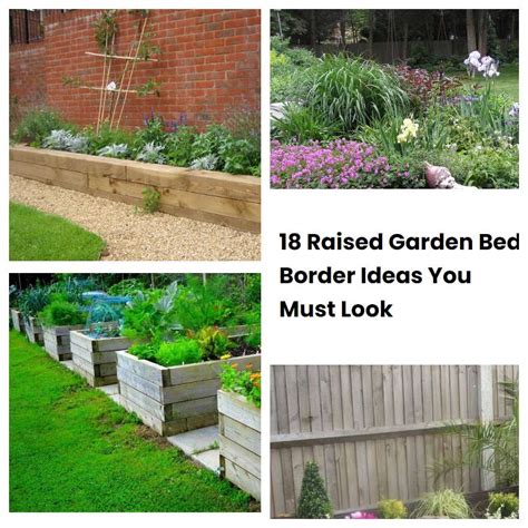 Raised Garden Bed Border Ideas You Must Look Sharonsable