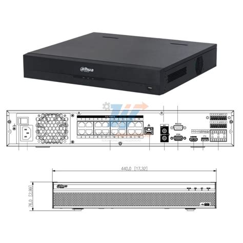 DAHUA NVR4416 16P EI Weby Servicios