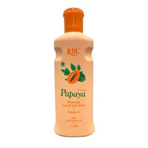 RDL Papaya Whitening Lotion 600ml Imported From UAE Shopee Philippines