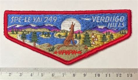 OA Lodge 249 Spe Le Yai S4 Verdugo Hills Council California Vintage CB