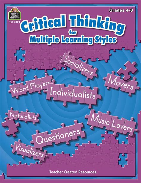 Critical Thinking for Multiple Learning Styles - TCR3400 | Teacher