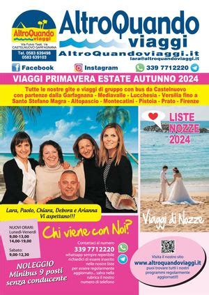 Calaméo Giornalino Primavera Estate 2024 Altroquando Viaggi