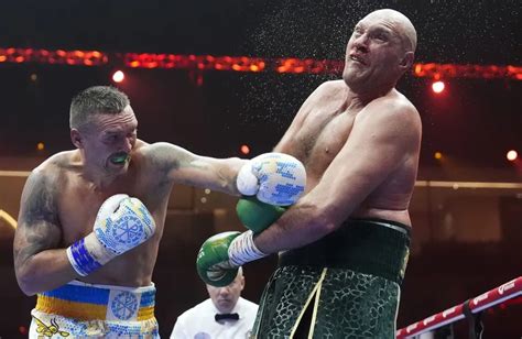 Oleksandr Usyk Defeats Tyson Fury In A Split Decision Becoming The