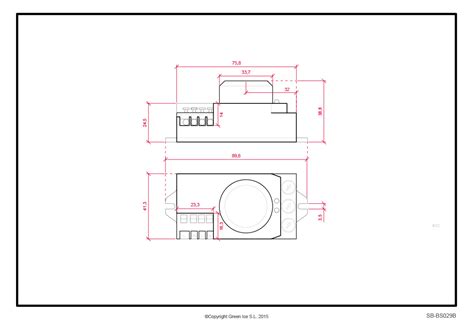 Sensor Movimiento Microondas 360º 2 10M 1200 300W SB BS029B