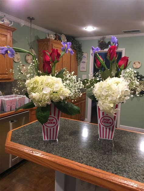 Centerpieces For First Pitch Banquet Table Decorations Centerpieces