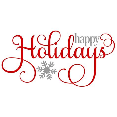 Happy Holidays Clip Art