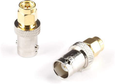 The Cimple Co Gold Sma Female To Bnc Male Adapter 1 Pack