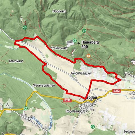 Gainfarn Merkenstein RDW BERGFEX Wanderung Tour Niederösterreich