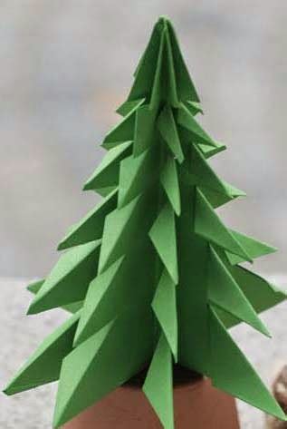 Origami Christmas Tree 3D | Paper Origami Guide