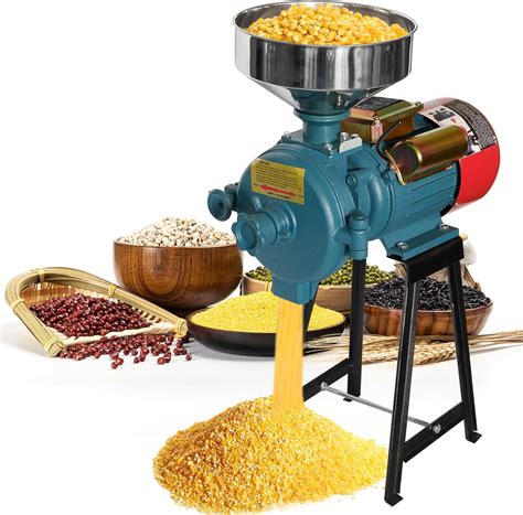 Amazon Naizea Grain Mills Electric Grain Grinder Mill W Corn