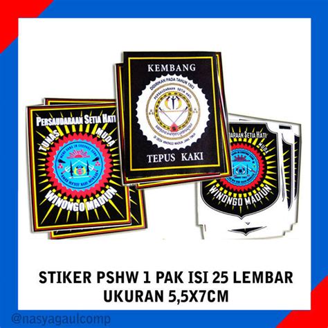 Stiker Pshw Setiker Pshw Winongo Stk Sh Winongo Persaudaraan Setia Hati