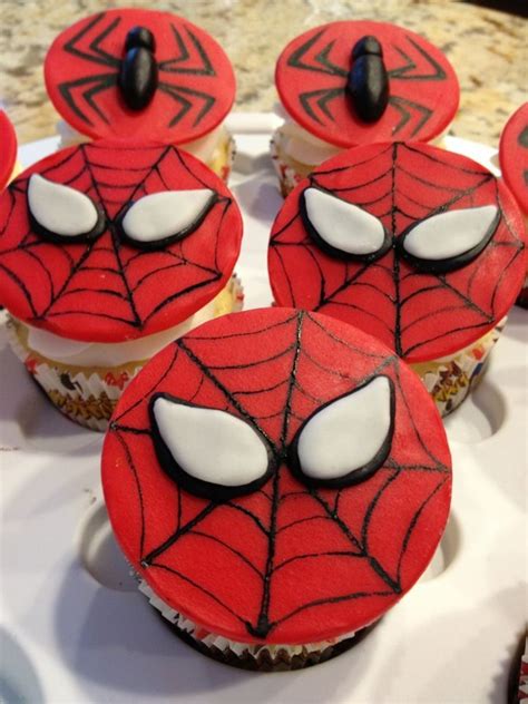 Spiderman Cupcakes Cakecentral