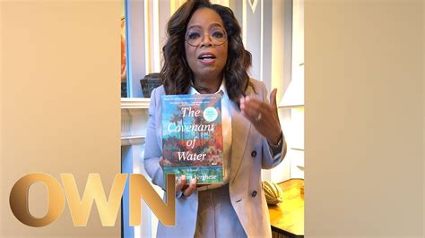 Oprah S Book Club Pick The Covenant Of Water Oprah S Book Club Youtube