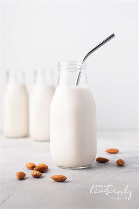 How To Make Almond Milk My Heavenly Recipes