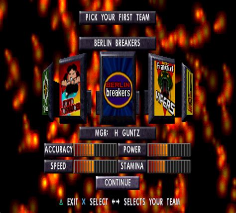 Screenshot Of Professional Underground League Of Pain PlayStation