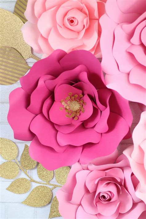 Free Paper Flower Templates For Cricut | Best Flower Site