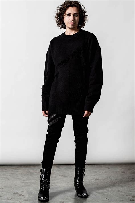 Killstar Lucian Knit Sweater Nyctophilia Gothic Shop Hamburg