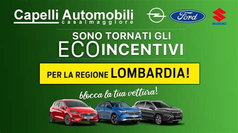 Incentivi Auto 2023 Della Regione Lombardia Capelli Automobili