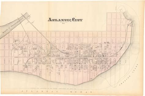 Atlantic City, New Jersey 1877 – WardMaps LLC