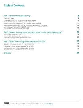 Congruence: A Guide to High School Geometry Standards by UnboundEd